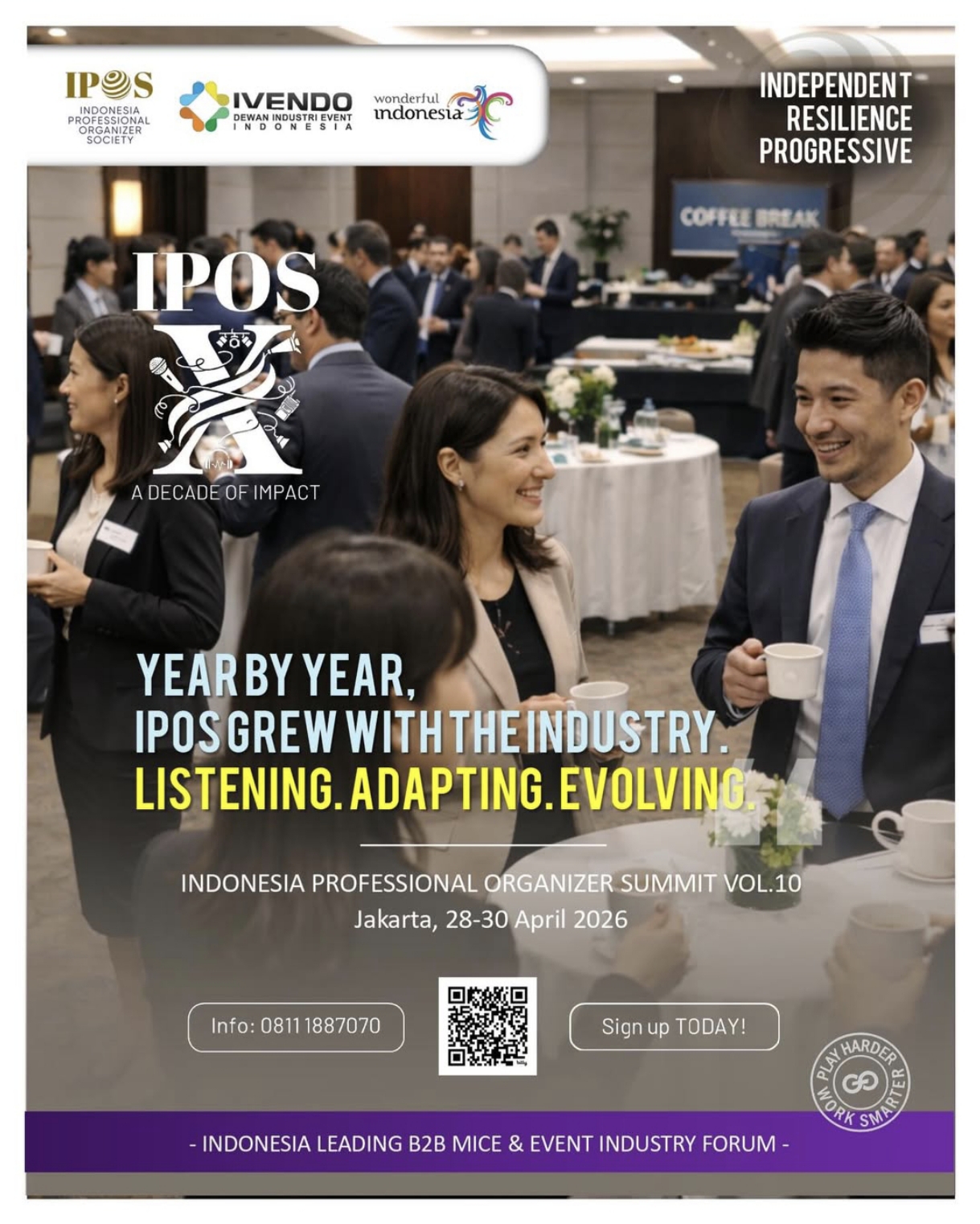 IPOS Summit Vol.10: Satu Dekade Dampak bagi Industri Event Indonesia